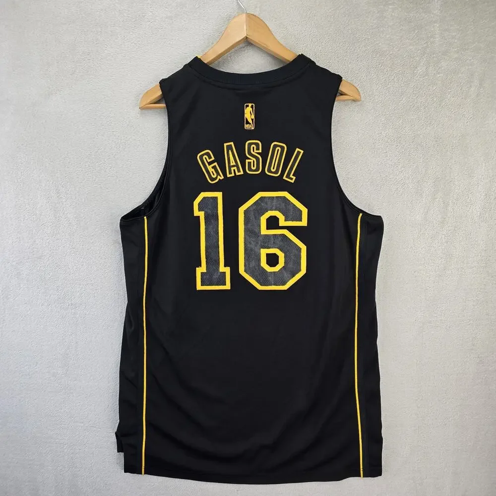 Adidas Los Angeles Lakers Pau Gasol Jersey Mens Medium Limited Edition Rare